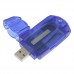 SY-630 USB2.0 Hi-Speed Multislot Card Reader/Writer 480Mbps