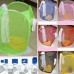 Pop-up Convenient Colorful Mesh Laundry Storage Basket