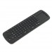 RC12 Air Mouse Presenter 2.4GHz + QWERTY Keyboard + Touch Panel for Tablet PC Android TV Box HTPC- Black