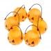 Cute Halloween Pumpkin Shape Pendant Plastic A Set Of Six