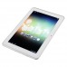 Ampe A10 Dual Core 3G GPS Tablet PC 10.1 Inch MSM8625 Android 4.0 IPS Screen 1G 4G (16G TF) Bluetooth White