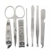 7pcs Stainless Steel Nail Clippers Manicure Pedicure Set