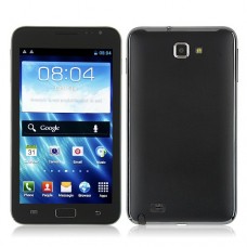 N7077 Smart Phone Android 4.0 MTK6577 Dual Core TV 3G GPS 5.2 Inch Screen- Black