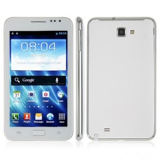 N7077 Smart Phone Android 4.0 MTK6577 Dual Core TV 3G GPS 5.2 Inch Screen- White