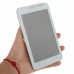 N7077 Smart Phone Android 4.0 MTK6577 Dual Core TV 3G GPS 5.2 Inch Screen- White