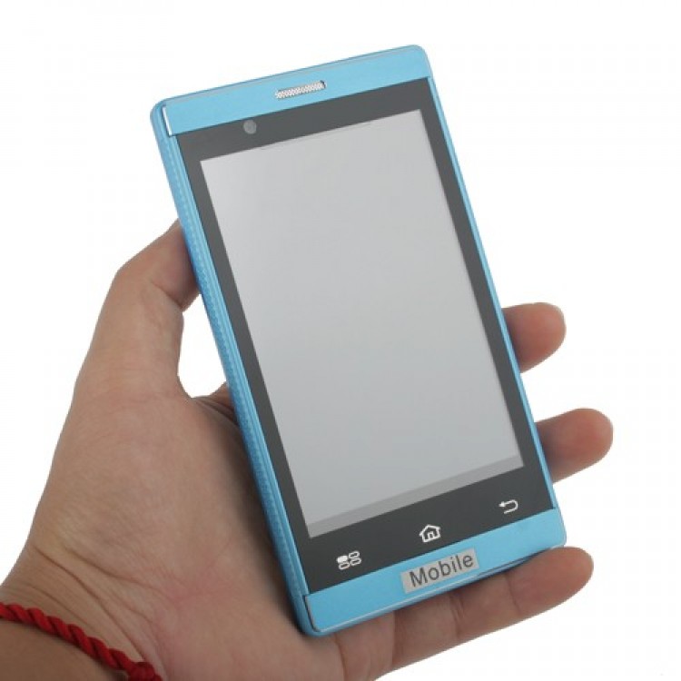 T8950 Phone 4.0 Inch Dual Band Dual Camera FM Bluetooth Touch Screen- Blue - Free Shipping ...