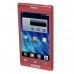 T8950 Phone 4.0 Inch Dual Band Dual Camera FM Bluetooth Touch Screen- Red