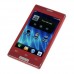 T8950 Phone 4.0 Inch Dual Band Dual Camera FM Bluetooth Touch Screen- Red