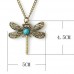 Fashion Dragonfly Pendant Sweater Necklace