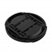 62mm Center Pinch Lens Cap Hood Cover