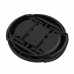 55mm Center Pinch Lens Cap Hood Cover