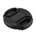 52mm Center Pinch Lens Cap Hood Cover