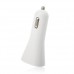 Rocket Style Dual USB Car Charger White