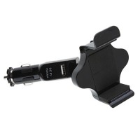 Car Mount with Universal USB Charging for Smartphone