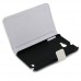 5.3 Inch Protective Leather Stand Case for Samsung Galaxy Note I9220 Smart Phone- White