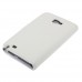 5.3 Inch Protective Leather Stand Case for Samsung Galaxy Note I9220 Smart Phone- White