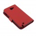 5.3 Inch Protective Leather Stand Case for Samsung Galaxy Note I9220 Smart Phone- Red