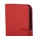 5.3 Inch Protective Leather Stand Case for Samsung Galaxy Note I9220 Smart Phone- Red