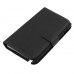 5.3 Inch Protective Leather Stand Case for Samsung Galaxy Note I9220 Smart Phone- Black