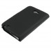 5.3 Inch Protective Leather Stand Case for Samsung Galaxy Note I9220 Smart Phone- Black