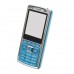 P95 Phone Dual Band Dual Standby Java Bluetooth FM 2.2 Inch- Blue