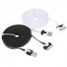 3m Flat Cable for iPhone 4/4S iPad White