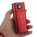 M17 Phone Dual Band Dual SIM Card Java Bluetooth FM 1.8 Inch- Red