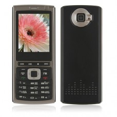 P95 Phone Dual Band Dual Standby Java Bluetooth FM 2.2 Inch- Black