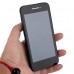 BEDOVE X12 Smart Phone Android 4.0 MTK6577 3G GPS WiFi 4.0 Inch- Black