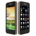 BEDOVE X12 Smart Phone Android 4.0 MTK6577 3G GPS WiFi 4.0 Inch- Champagne
