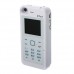 IPPEEL Dual SIM Battery Charger Power Case for iPhone 4 -White