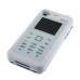 IPPEEL Dual SIM Battery Charger Power Case for iPhone 4 -White