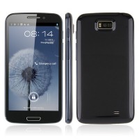 Hero 9300+ Smart Phone 5.3 Inch IPS Screen Android 4.1 MTK6577 3G GPS WiFi Dark Blue