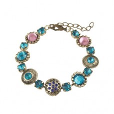 Baroque Style Rhinestone Decor Bracelet Jewelry