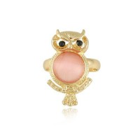 Fashion Owl Style Ring Jewelry Adjustable Size