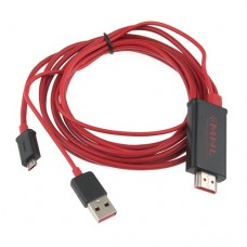 MHL Micro USB to HDMI Adapter HDTV Adapter Cable 2.0m