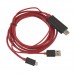 MHL Micro USB to HDMI Adapter HDTV Adapter Cable 2.0m