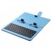 Colorful Leather Stand Case Mini USB Keyboard for 7 Inch Tablet PC 5 Colors Selectable