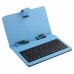 Colorful Leather Stand Case Mini USB Keyboard for 7 Inch Tablet PC 5 Colors Selectable