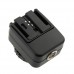 DF-8004 Flash Hot Shoe Converter to PC Sync Socket Adapte for Canon/Nikon/Pentax/Panasonic/Samsung Camera
