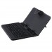 Black Leather Stand Case Mini USB Keyboard for 7 Inch Tablet PC