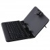 Black Leather Stand Case Micro USB Keyboard for 7.0 Inch Tablet PC