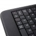 Black Leather Stand Case Micro USB Keyboard for 7.0 Inch Tablet PC