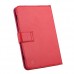 New Universal 7 inch Tablet PC Leather Case Protector Cover Red