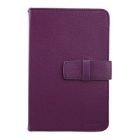 New Universal 7 inch Tablet PC Leather Case Protector Cover Purple