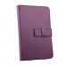 New Universal 7 inch Tablet PC Leather Case Protector Cover Purple