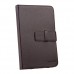 New Universal 7 inch Tablet PC Leather Case Protector Cover Brown