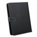 Leather Stand Case Micro USB Keyboard for 9.0 Inch Tablet PC Black