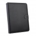 Black Leather Stand Case Micro USB Keyboard for 8.0 Inch Tablet PC