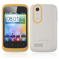 T328w Smart Phone Android 2.3 MTK6515 1.0GHz WiFi 3.2 Inch Capacitive Screen- Yellow